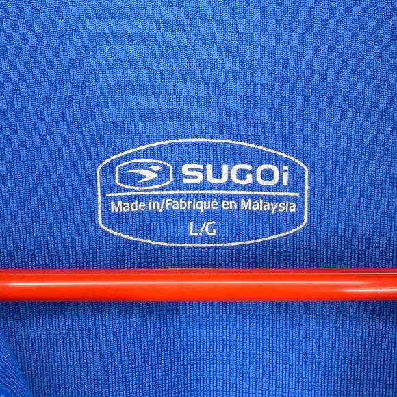 Sugoi Neo Long Sleeve Jersey Cycling Jacket Full Zip Black Blue Size Large - Picture 4 of 10